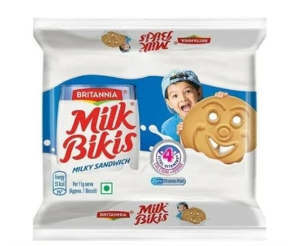 Milk Bikis Milk Cream Biscuits 200gm