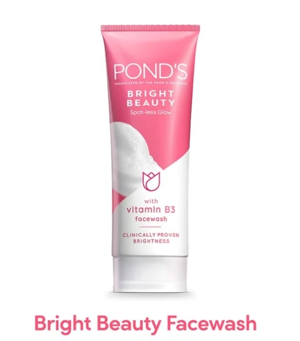 Ponds Bright Beauty Facewash With Vitamins 15gm