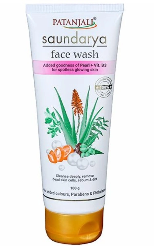 Patanjali Saundarya Facewash 100g