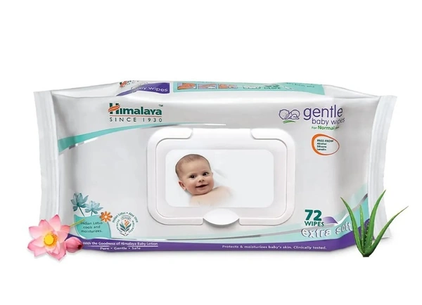Himalaya Baby Wipes 72 Wipes