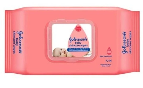 Johnson Baby Wipes 72N