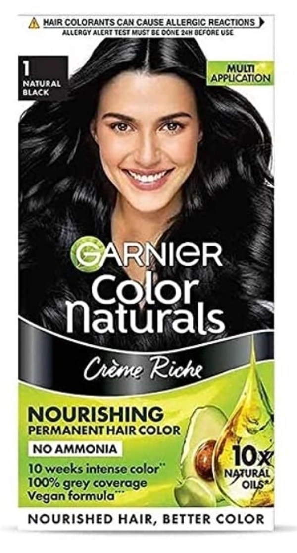 Garnier Color 35ml+30gm Natural Black 1