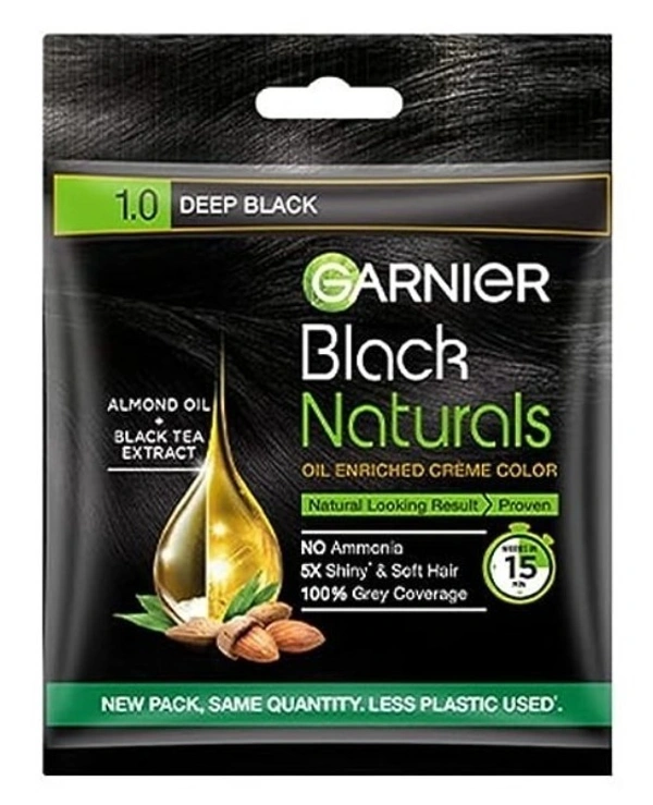 Garnier Black Natural 20g + 20ml Deep Black 1.0
