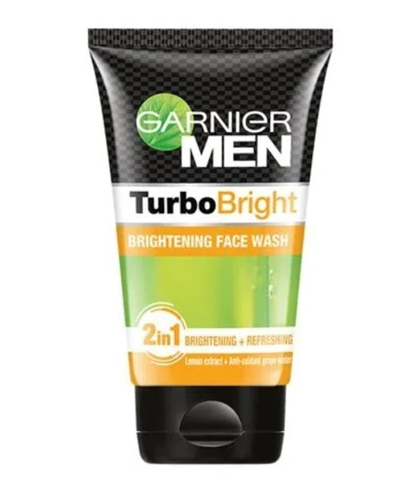 Garnier Men Turbo Bright Brightening Facewash 100gm