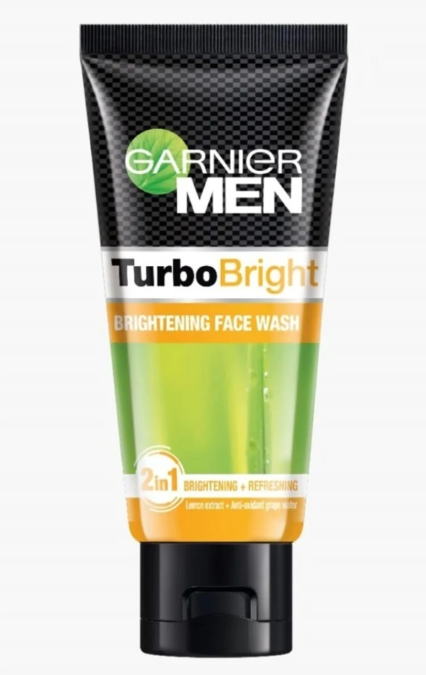 Garnier Men Turbo Bright Brightening Facewash 50g