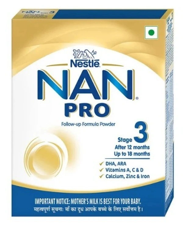Nan Pro 3 After 12 Months Upto 18 Months 400g 