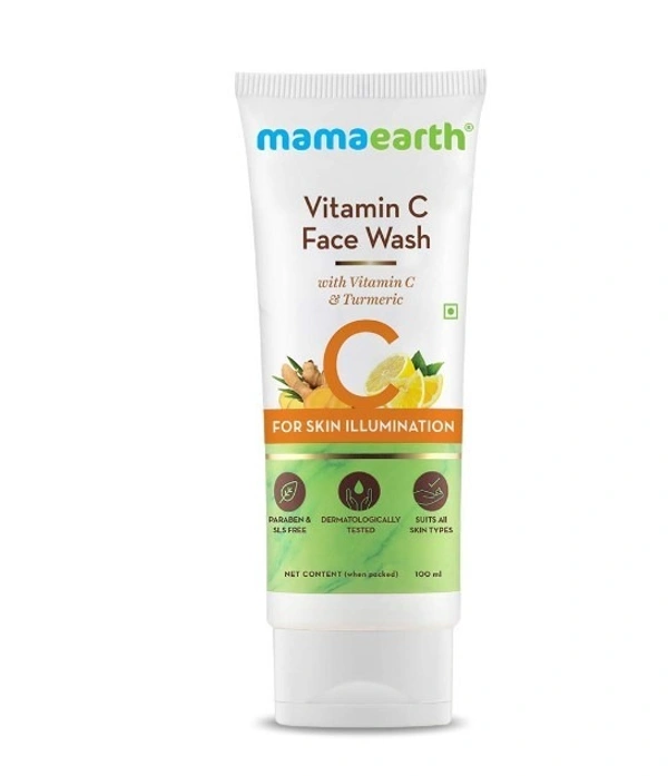 Mamaearth Vitamin C Face Wash 100ml