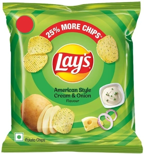 Lays American Style Cream & Onion 