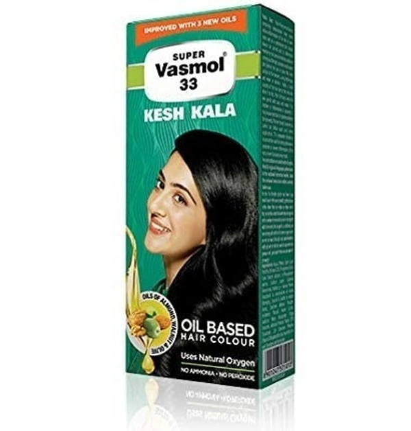 Super Vasmol 33 Kesh Kala 50ml + Colgate Freezy