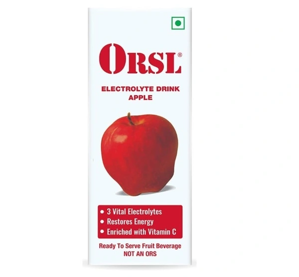 ORSL Electrolyte Drink Apple Flavour 200ml