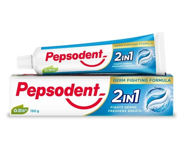 Pepsodent 2in1 Toothpaste 150g