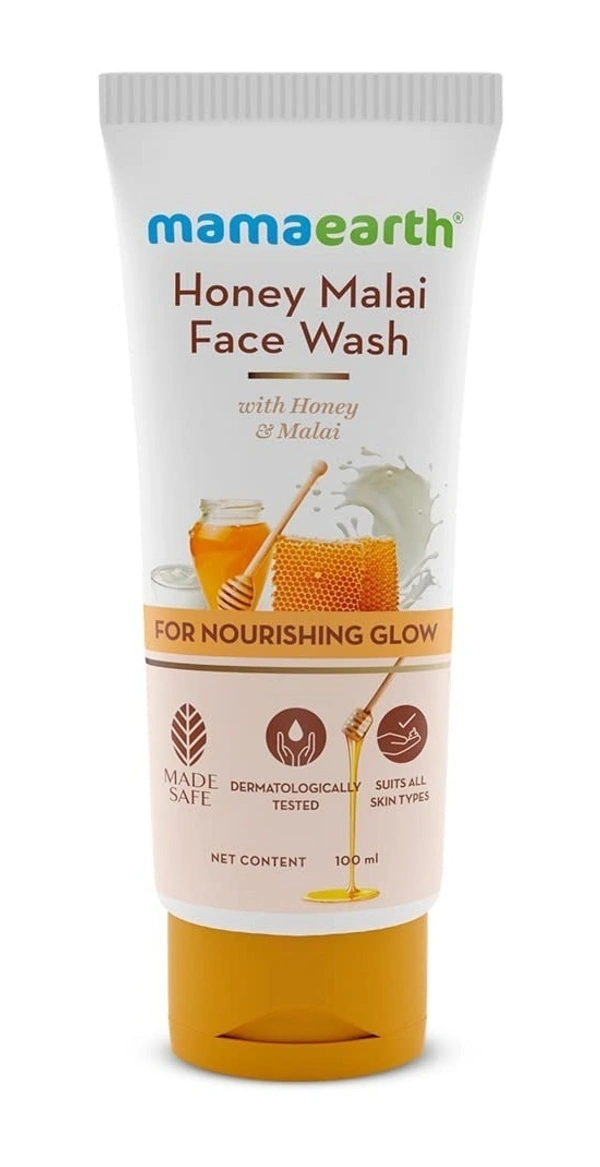Mamaearth Honey Malai Face Wash 100ml