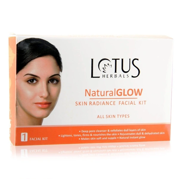 Lotus herbals Natural glow skin Radiance Facial kit 50g