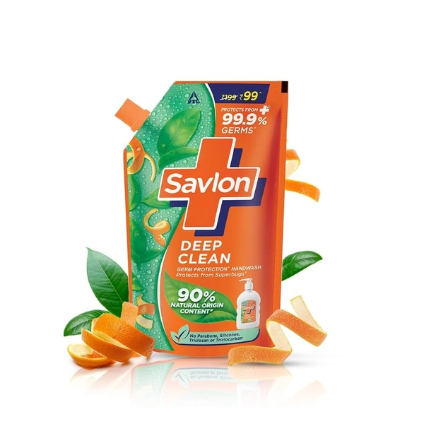 Savlon Deep Clean Handwash refill pouch 675 ml