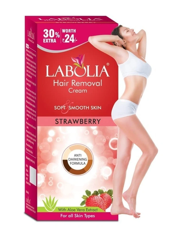 Labola Hair Removal Cream  Strawberry 65g