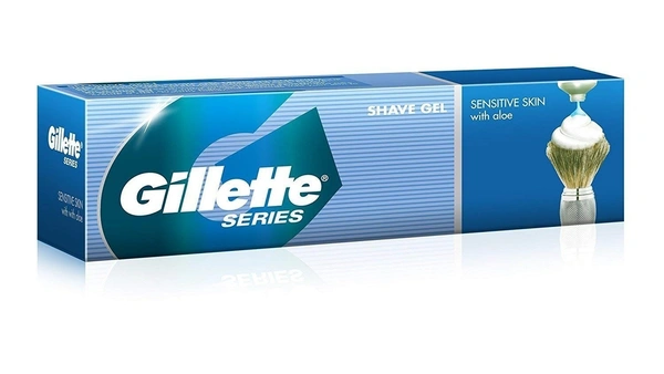 Gillette Sensitive Pre Shave Gel Tube - 60 gram