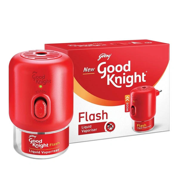 Good Knight Flash Vaporiser + Refill 45ml Combi Pack