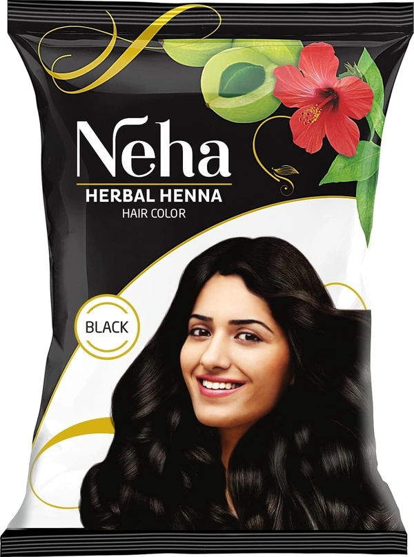 Neha Herbals Henna Colour - Black 100g