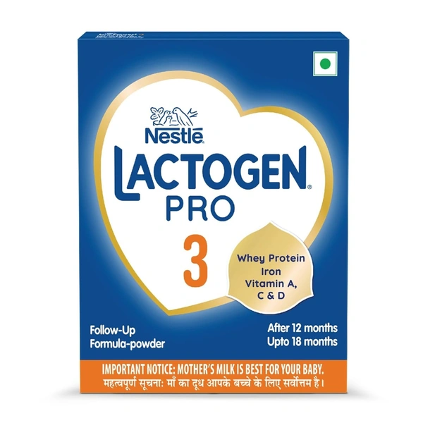 Lactogen Pro 3 400g After 12 Months upto 18 Months