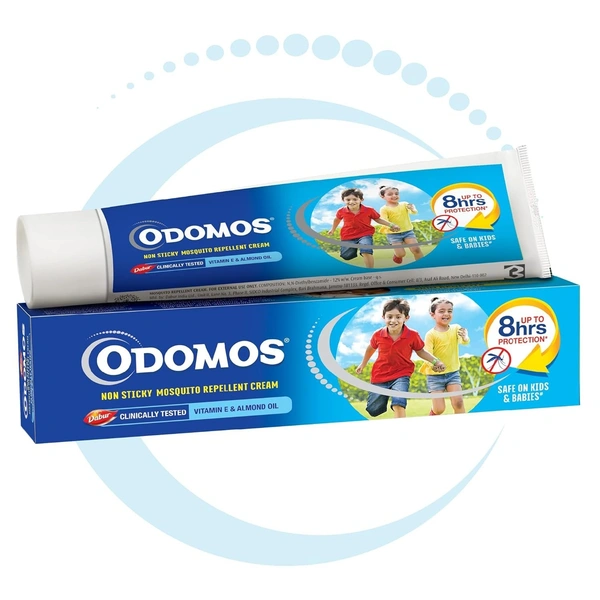 Odomos Non-Sticky Mosquito Repellent Cream 50G