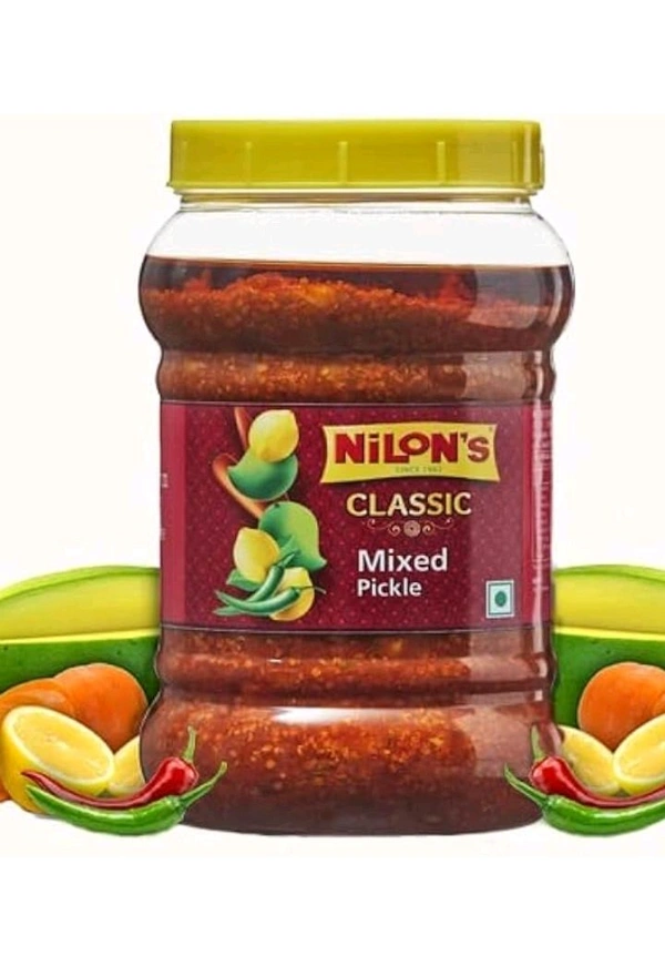 Nilon's Mixed Pickle 900g Bottle