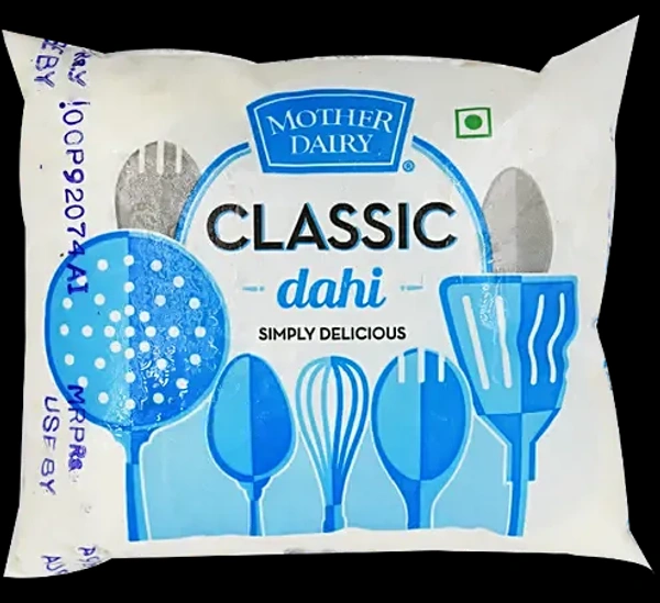 Mother Dairy Curd, 400 g Pouch
