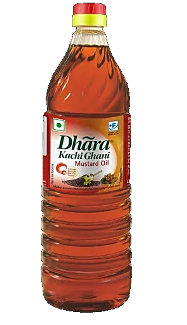 Dhara  Mustard Oil 500ml ,Kachi Ghani Bottle
