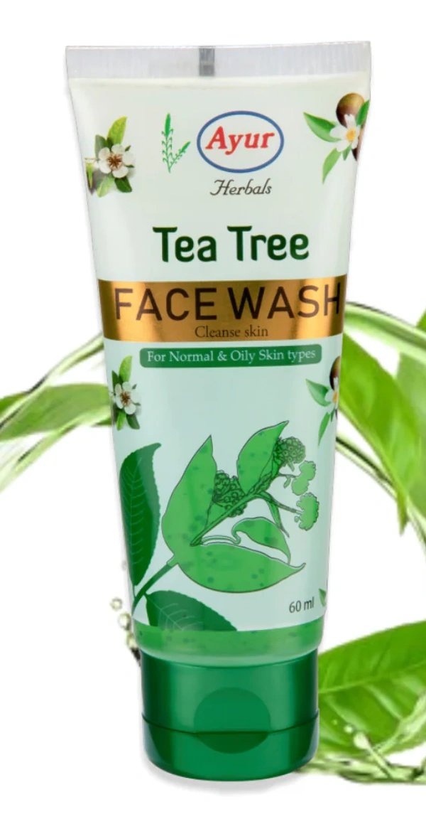 Ayur Tea Tree Face Wash 60ml