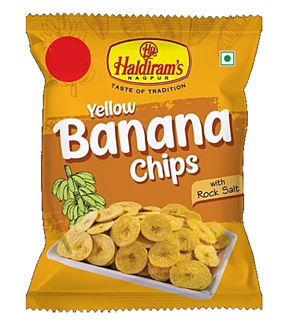 Haldiram Yellow Banana Chips 150g 