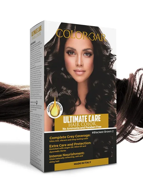 Color Bar Ultimate care 60ml+60ml+25ml Blackest Brown 2