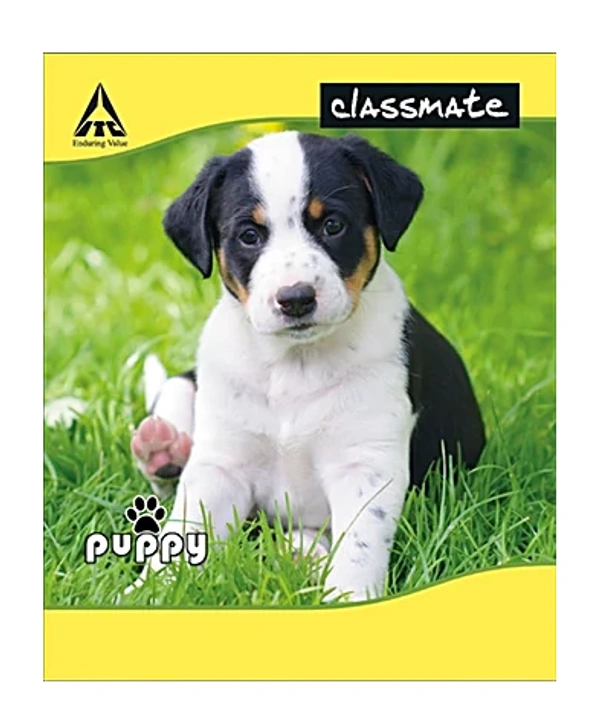 Classmate Notebook - Ruled, Single Line, 190 mm x 155 mm, Small, Soft Bound, 172 Pages, 1 pc