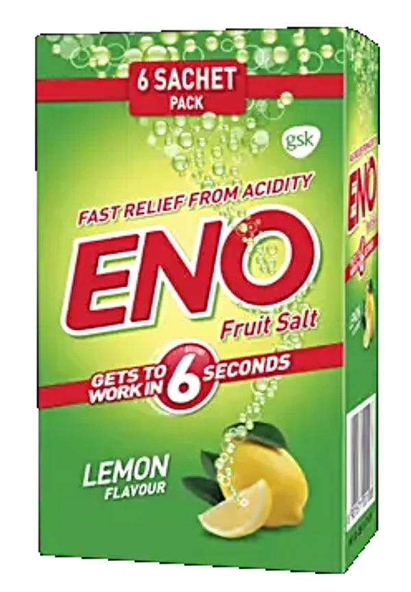 Eno Fruit Salt Lemon 30 g (Pack of 6)
