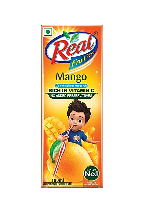 Real Mango Fruit  Juice 180 ml