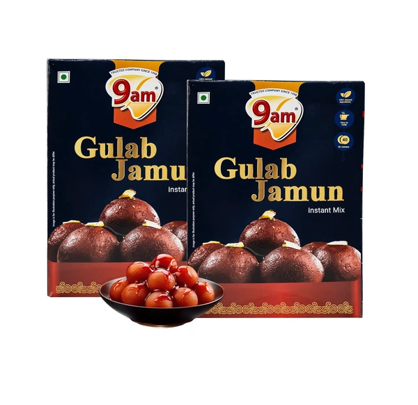 9am Gulab Jamun Instant Mix 180g Buy 1 Get 1 Free