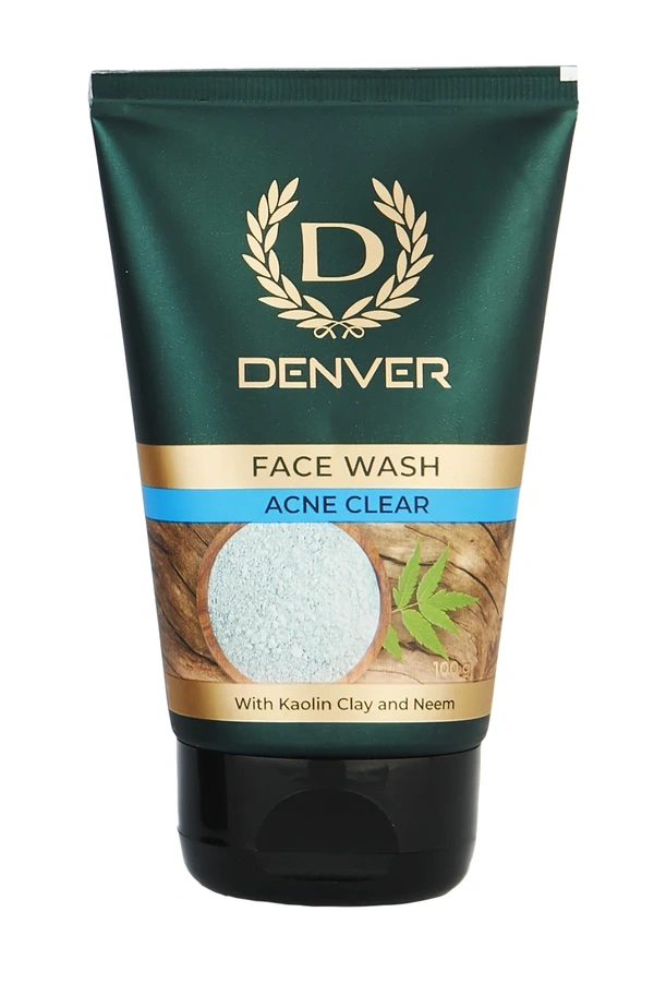 Denver Face Wash Acne Clear 100g
