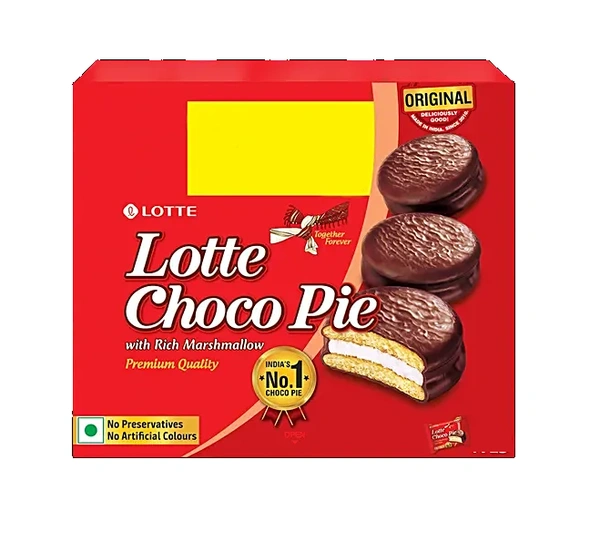 Lotto Choco Pie Rs10 Box (18 Packs *23g Each)414g