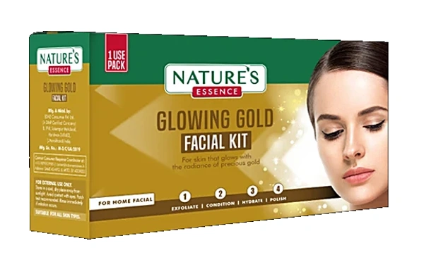 Nature's Essence Glowing Gold Facial kit 20g