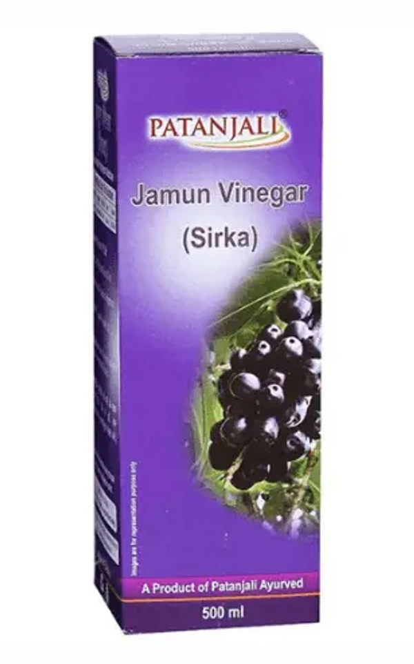 Patanjali Jamun Vinegar 500ml (Sirka) 