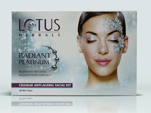 Lotus herbals Rediant Platinum Facial kit 37g