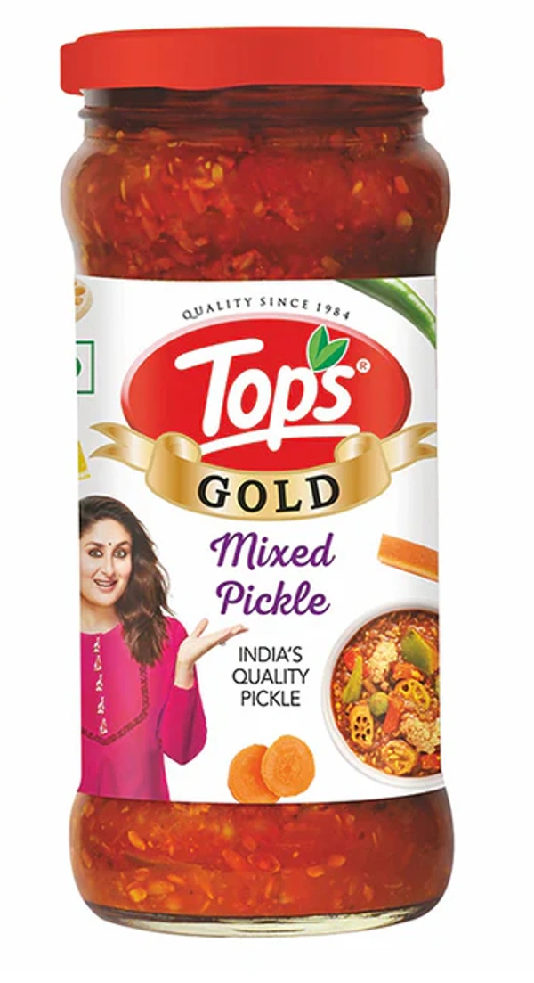 Tops Gold Mixed Pickle 375g 