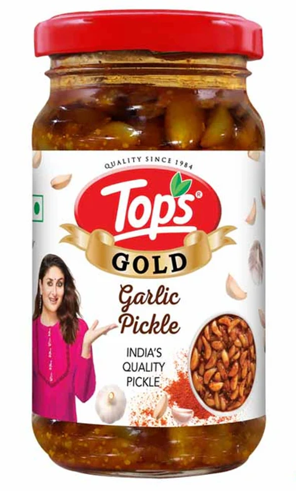 Tops Gold Garlic Pickle 200g