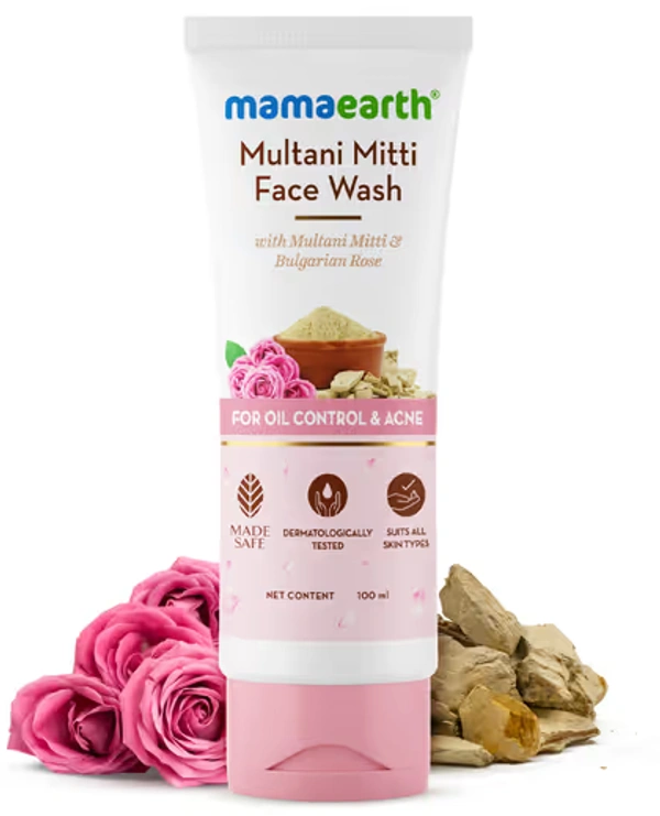 MamaEarth Multani Mitti Face Wash 100ml 