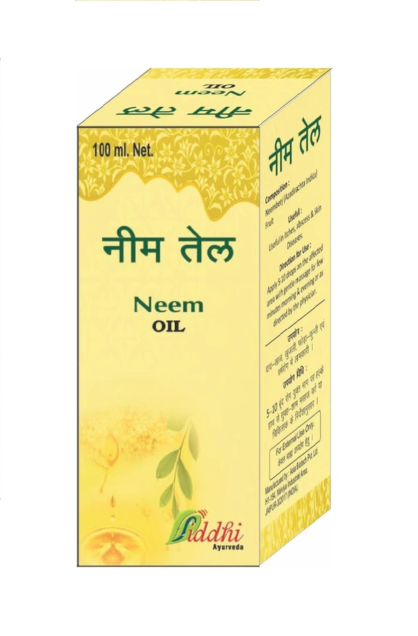 Siddhi Ayurveda Neem oil 100ml