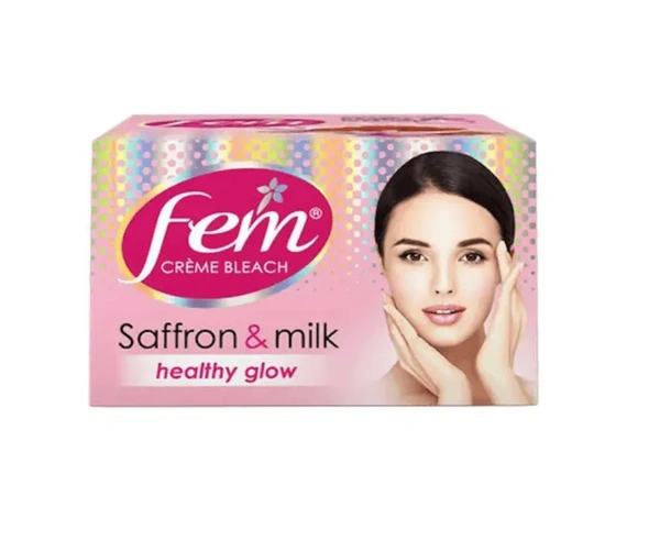 Fem Creame Bleach 8g  Saffron & Milk