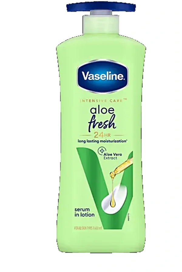 Vaseline Aloe Fresh Body Lotion 600ml