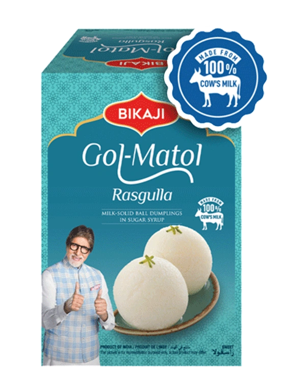 Bikaji Gol Matol Rasgulla  1.25kg