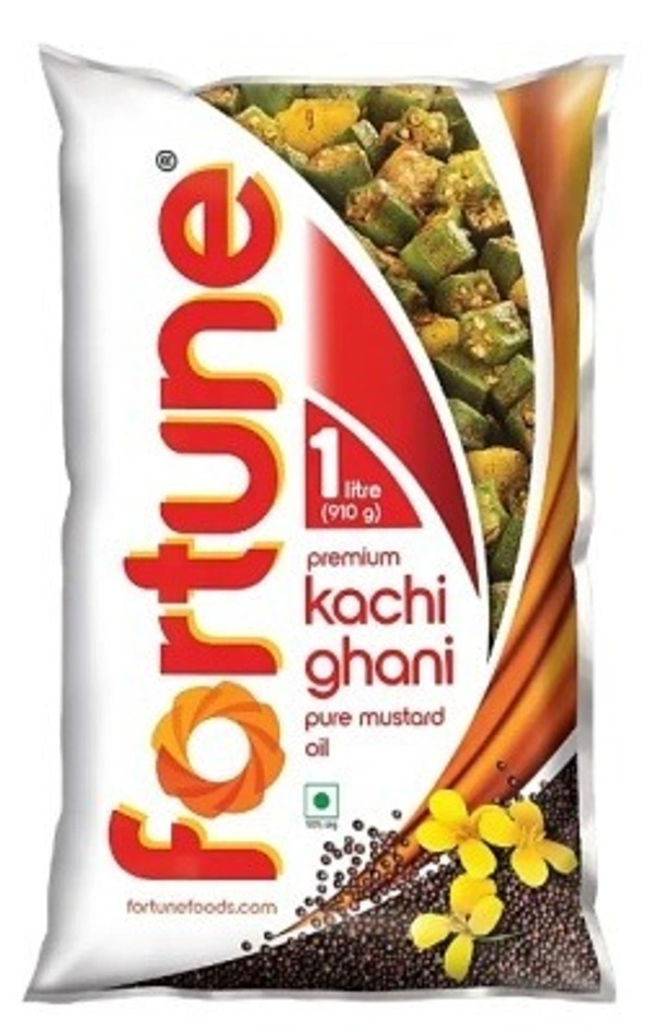 Fortune Kachi Ghani Mustard Oil 1 L