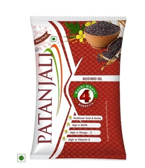 Patanjali Mustard Oil 1L Kachi Ghani