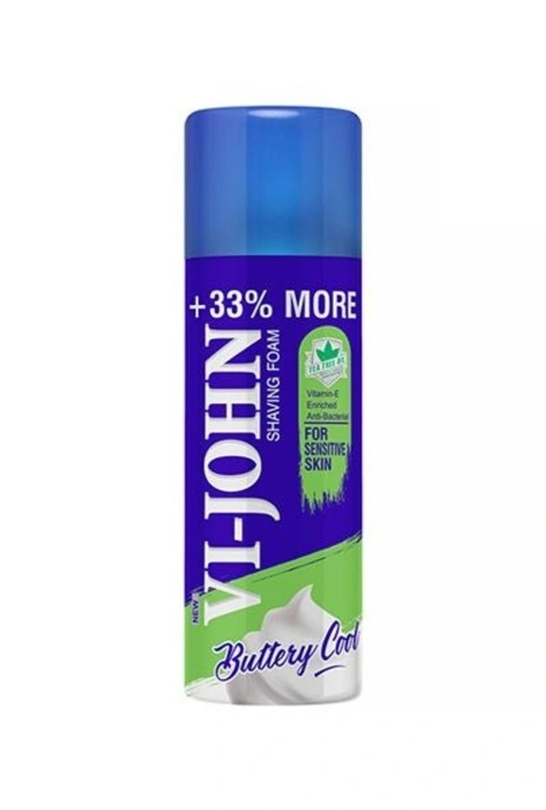Vi Jhon Buttery Cool Shaving Foam 400g for Hard Skin