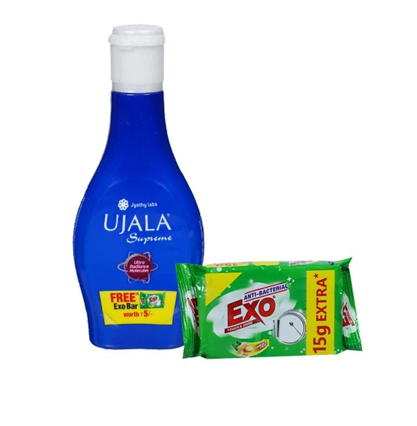 Ujala Supreme 75ml+ Free EXO Bar Rs.10